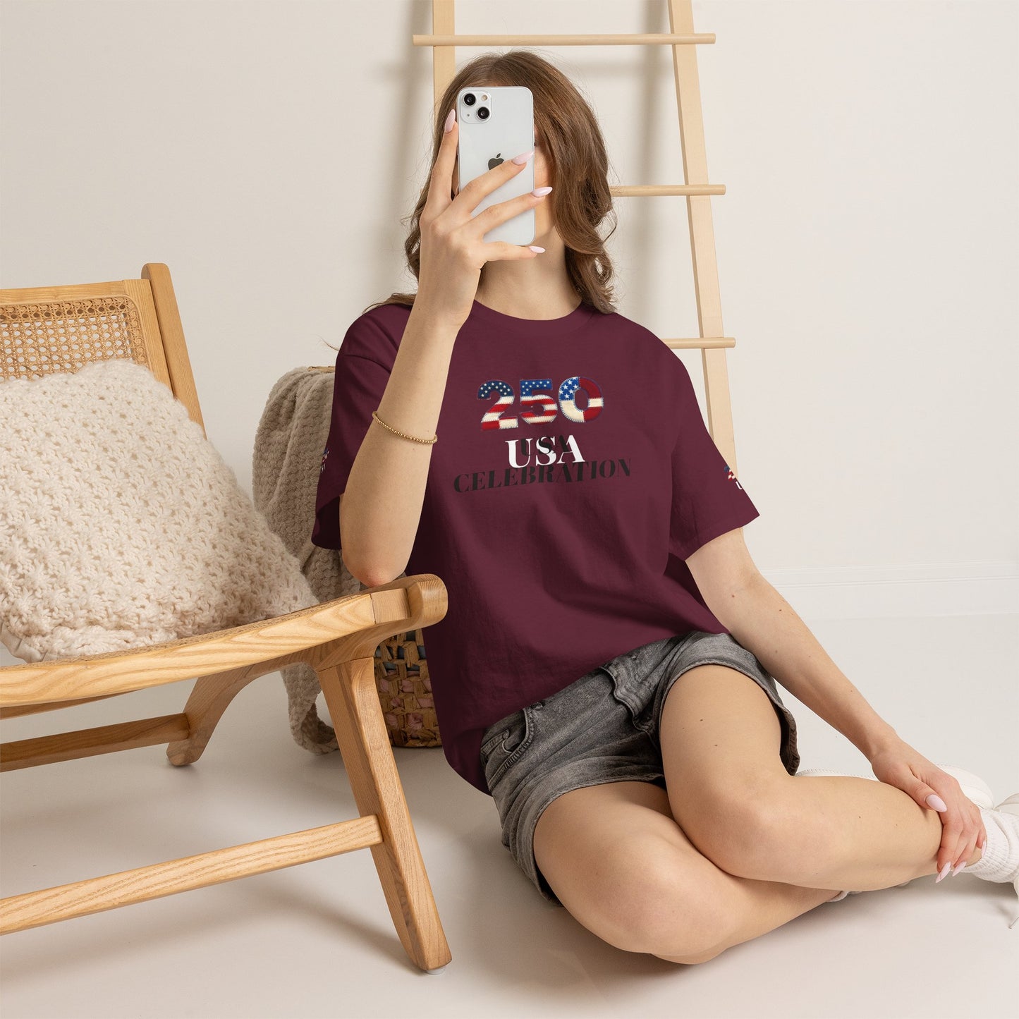 250 USA Celebration T‑Shirt — Patriotic 4th of July Tee
