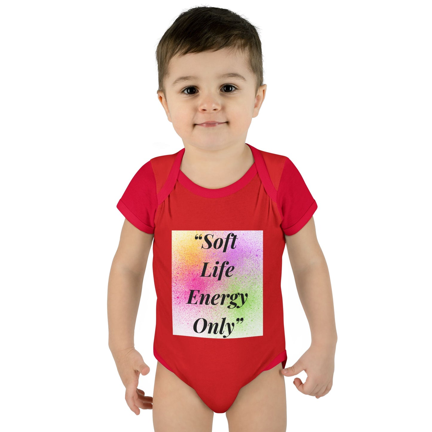 Cute Soft Life Energy Only Baby Bodysuit