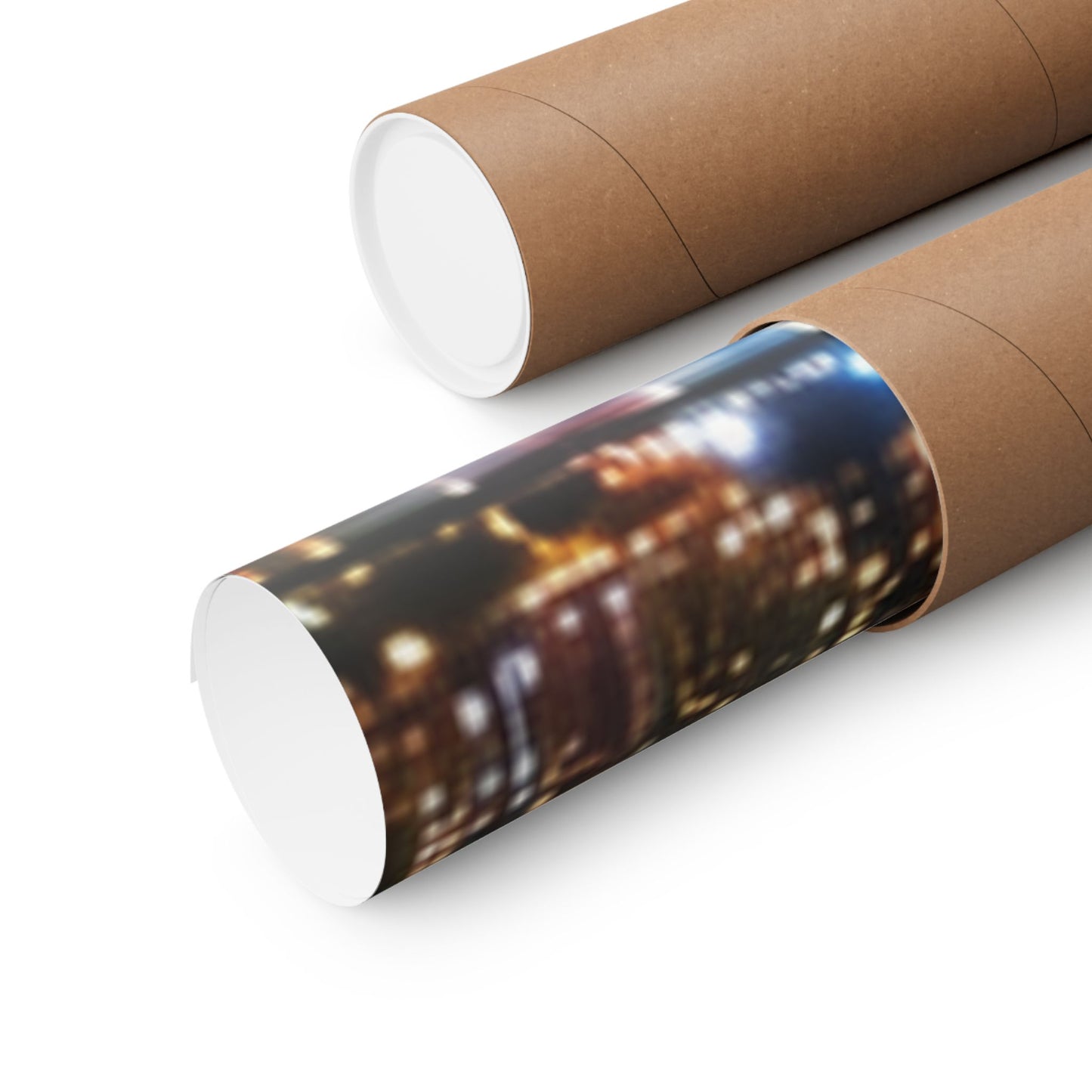 CN Tower Fireworks Matte Vertical Poster — Toronto Skyline Night Celebration Wall Art