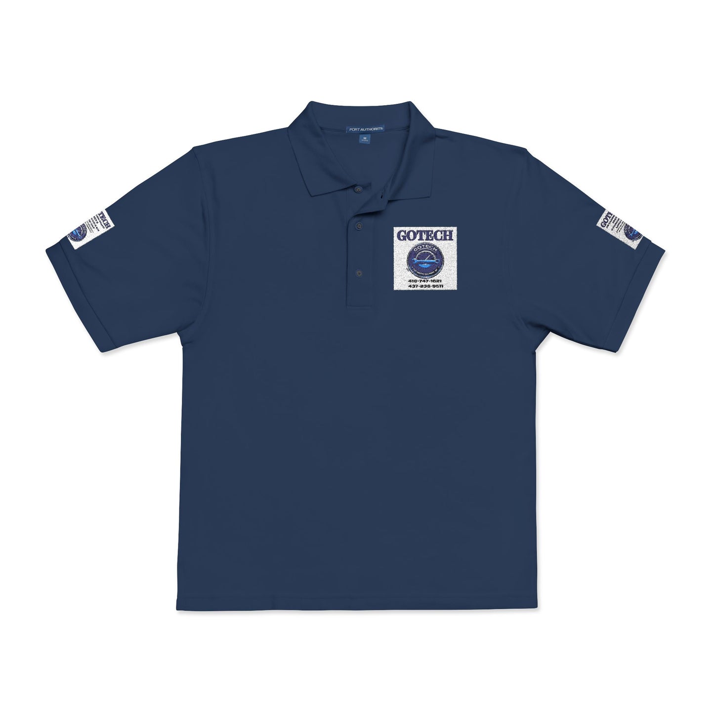 Embroidered Polo Shirt for Male and Female