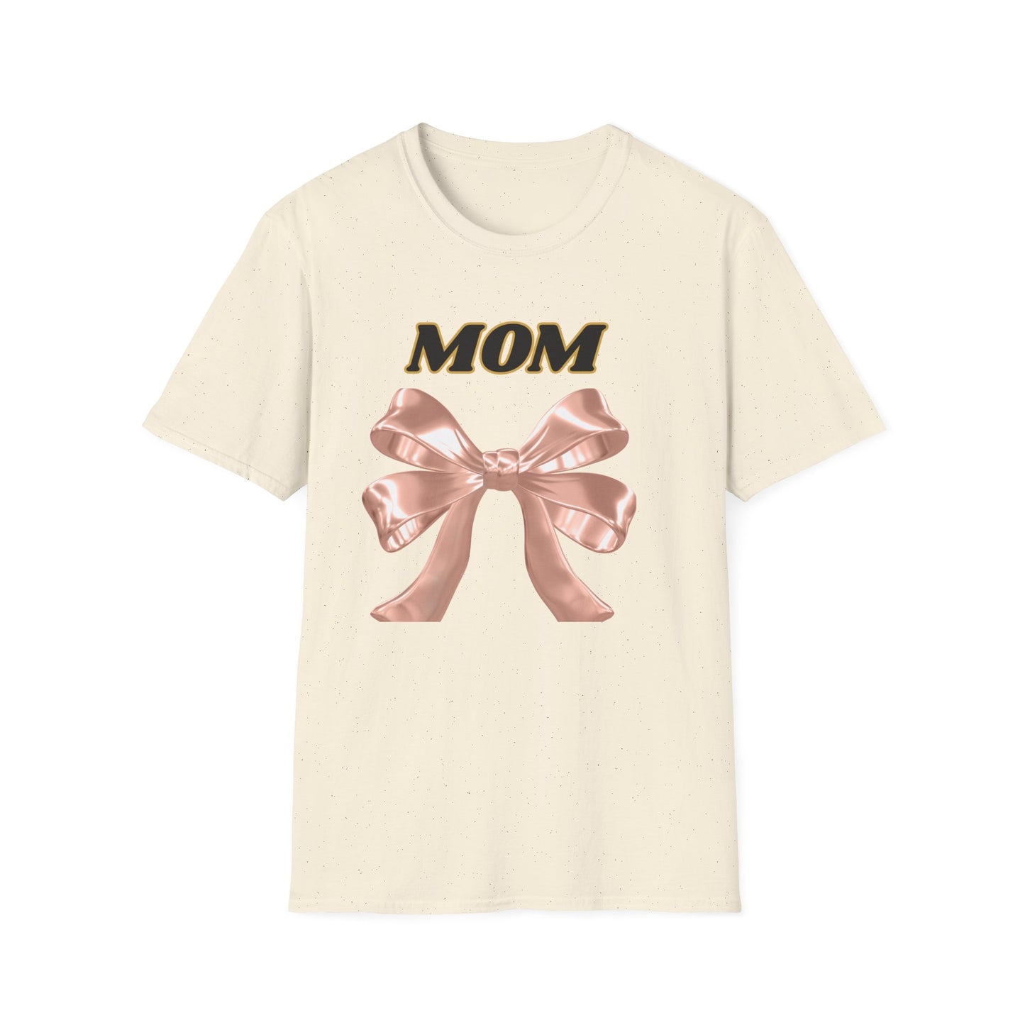 Mom Rose Gold Bow T-Shirt