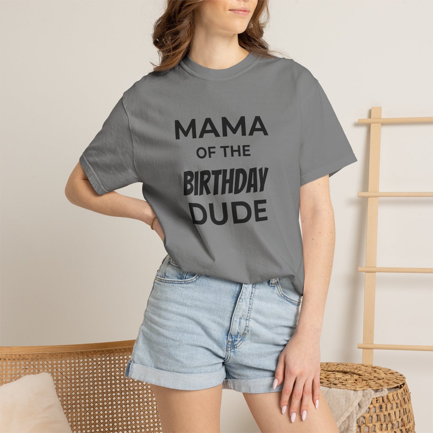 Mama of the Birthday Dude T-Shirt