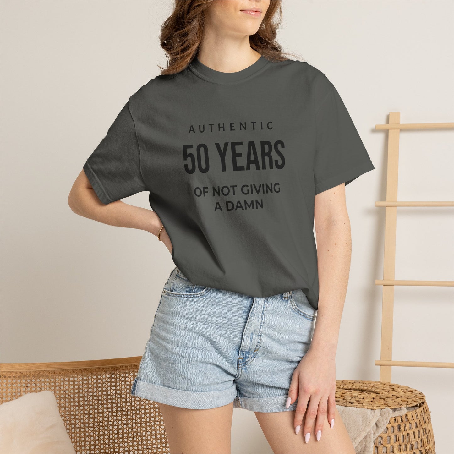 50 Years of Not Giving a Damn T-Shirt — Funny 50th Birthday Tee