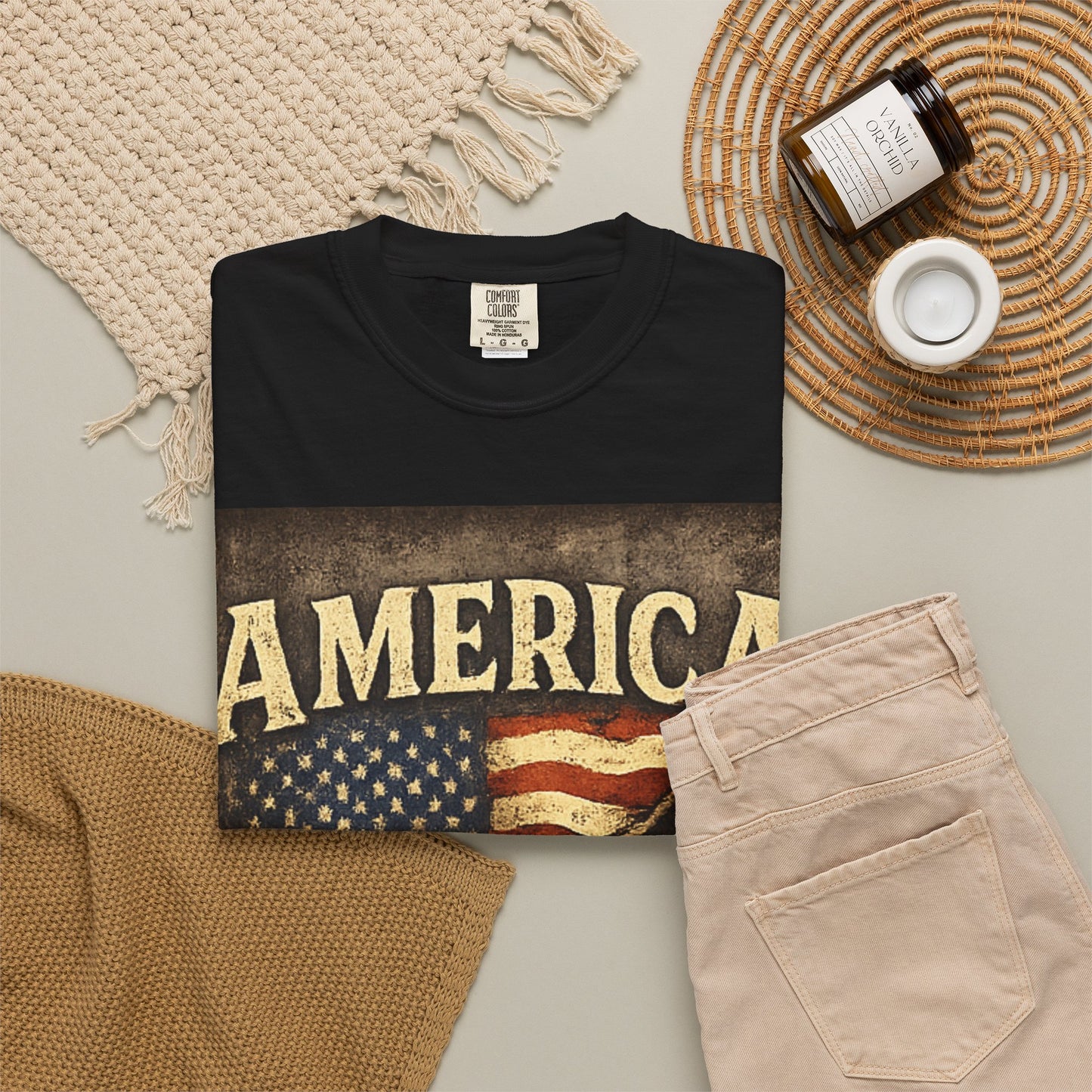 America 1776-2026 Vintage Flag Eagle T-shirt