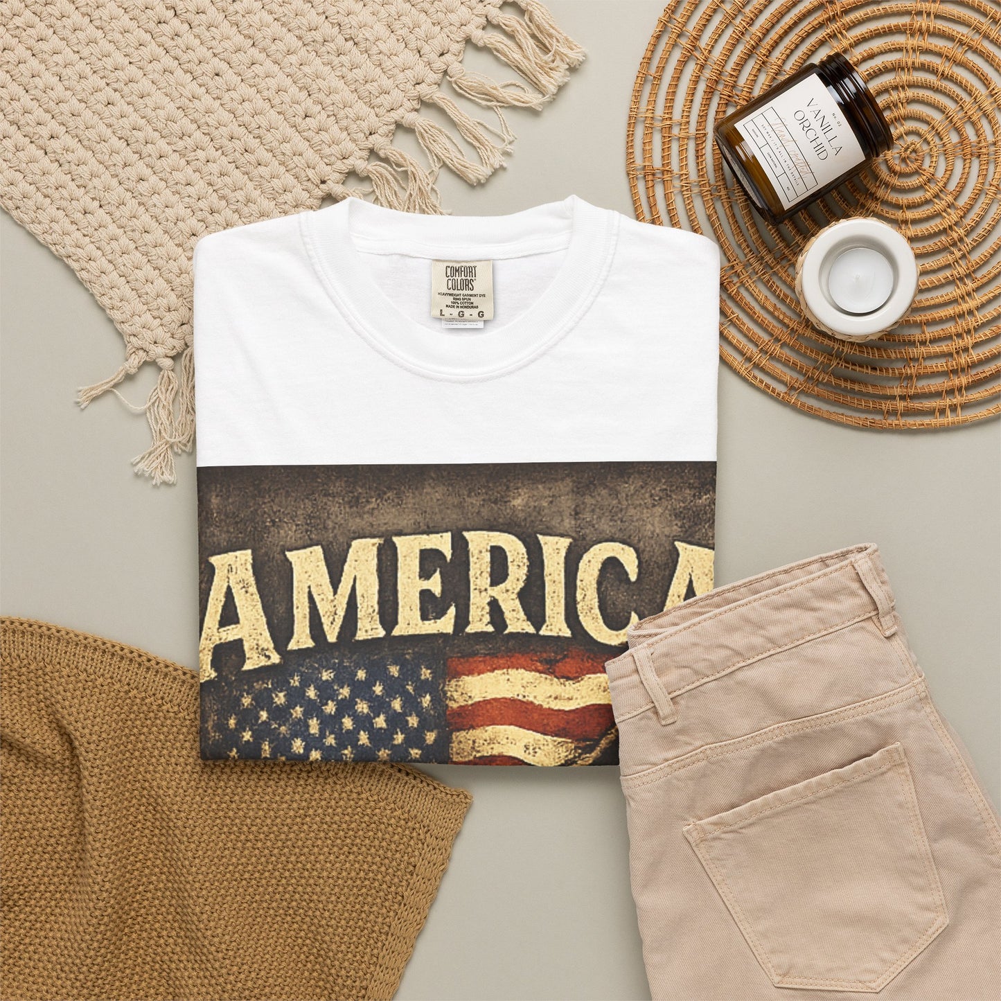 America 1776-2026 Vintage Flag Eagle T-shirt