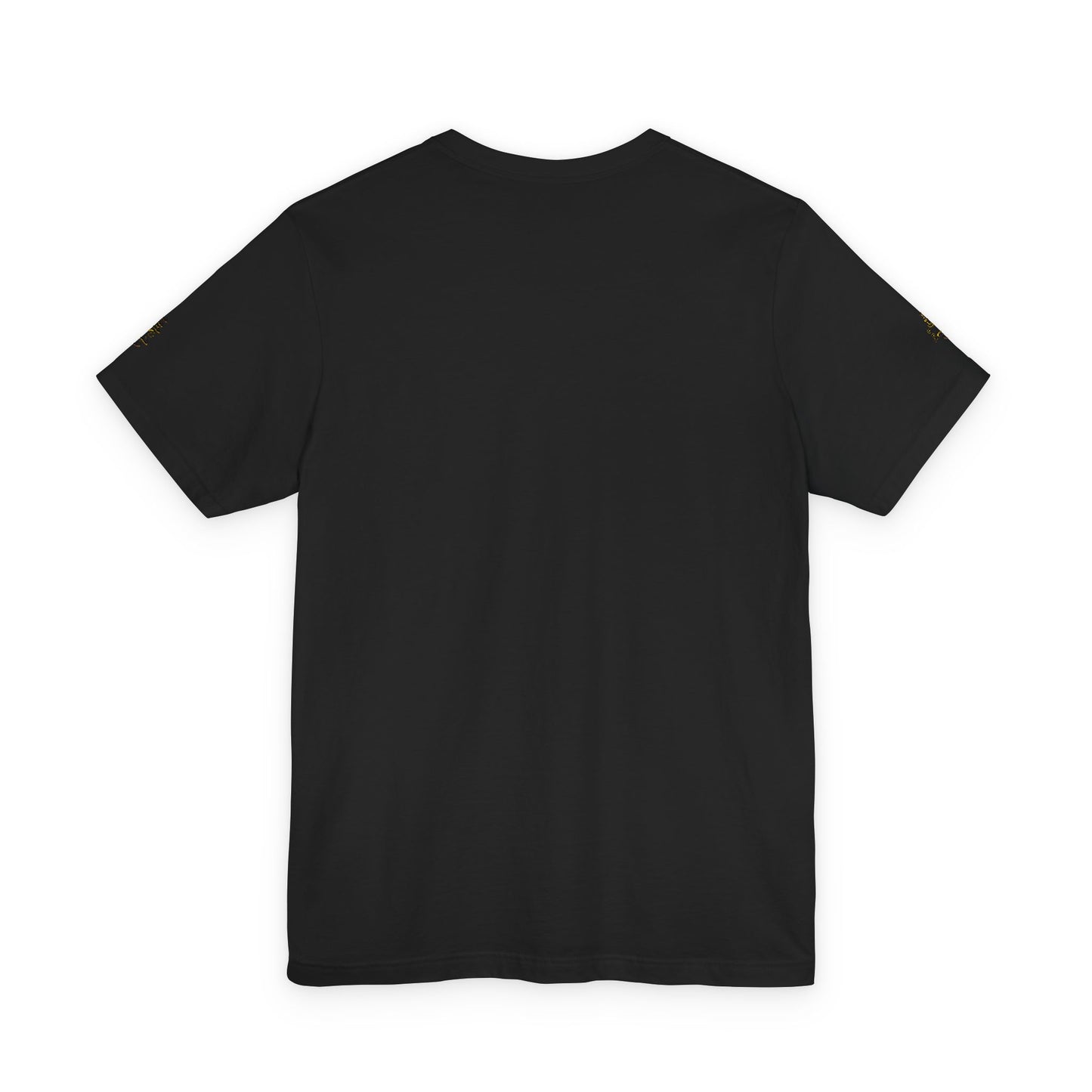 White Bee Graphic Tee — Small Chest & Sleeve Floral Bee Design