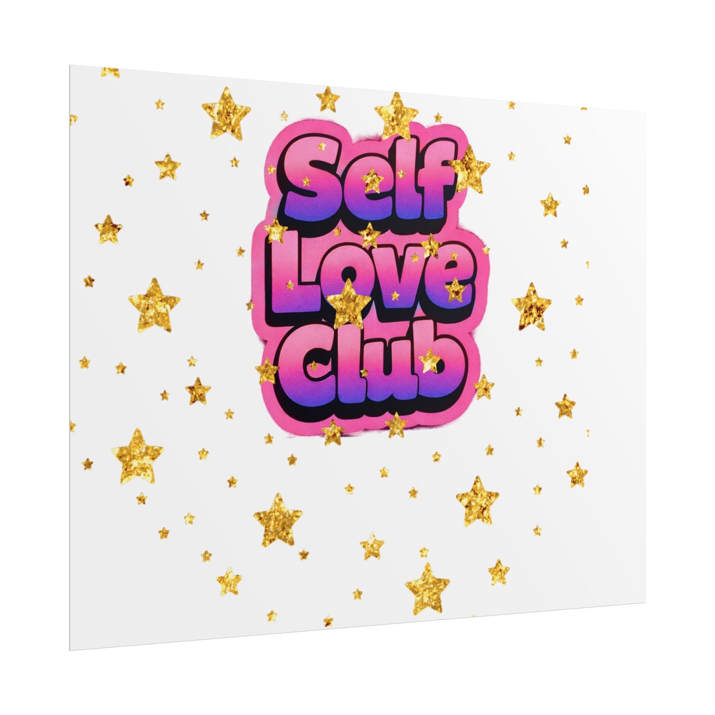 Self Love Club Poster FOR GIRLS