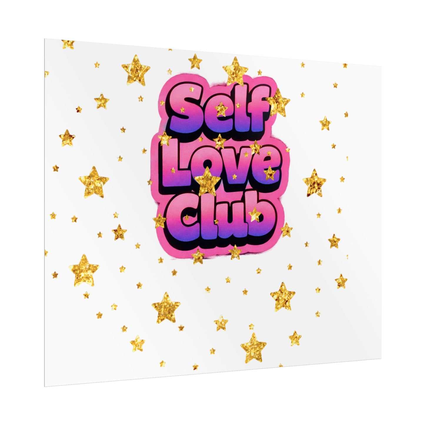 Self Love Club Poster FOR GIRLS