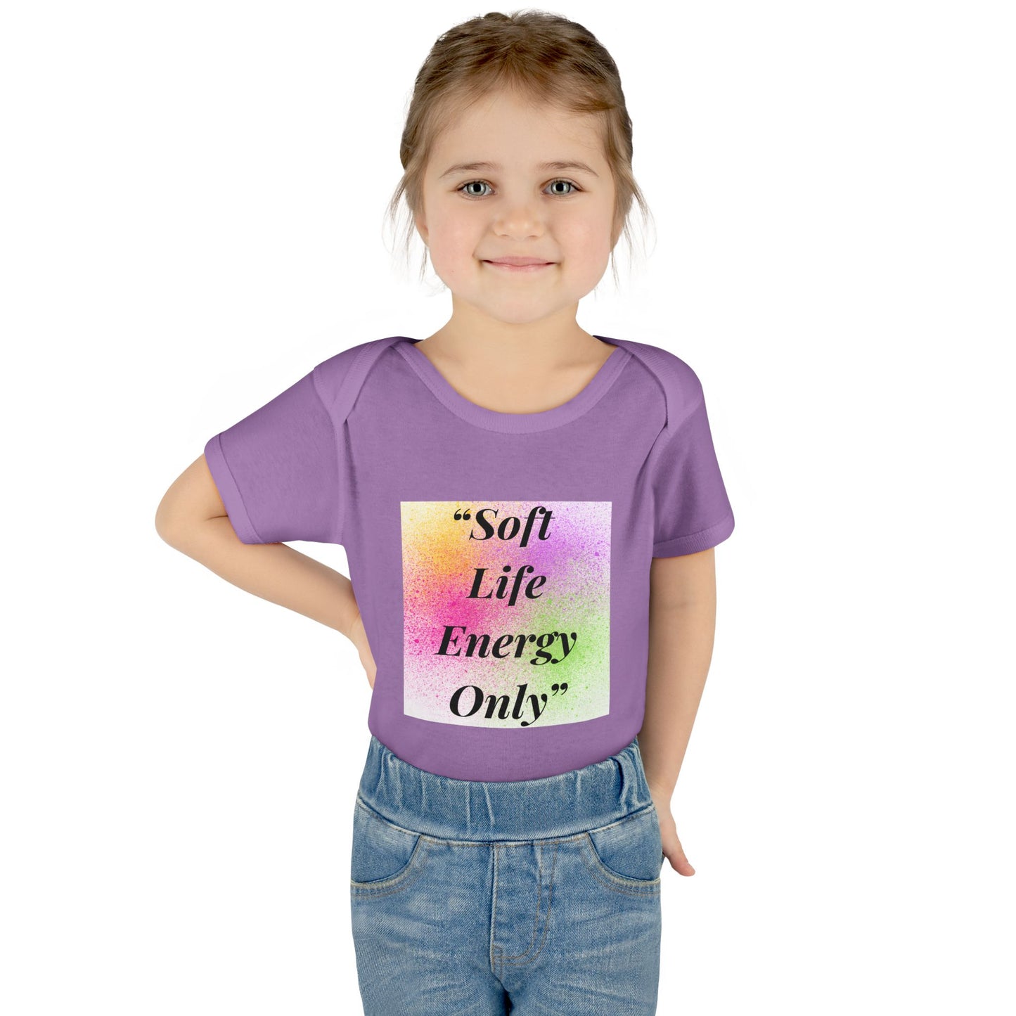 Cute Soft Life Energy Only Baby Bodysuit