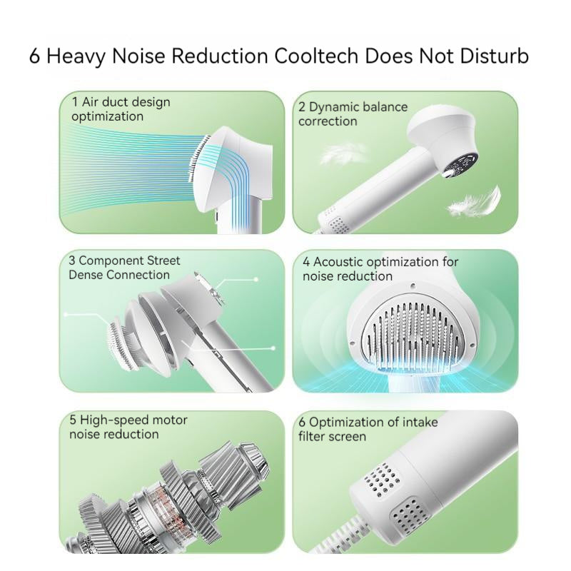 Smart Pet Hair Dryer Dog Golden Retriever Cat Grooming Silent No Harm Pet Silent No Harm Pet Cleaning Supplies Pet Products