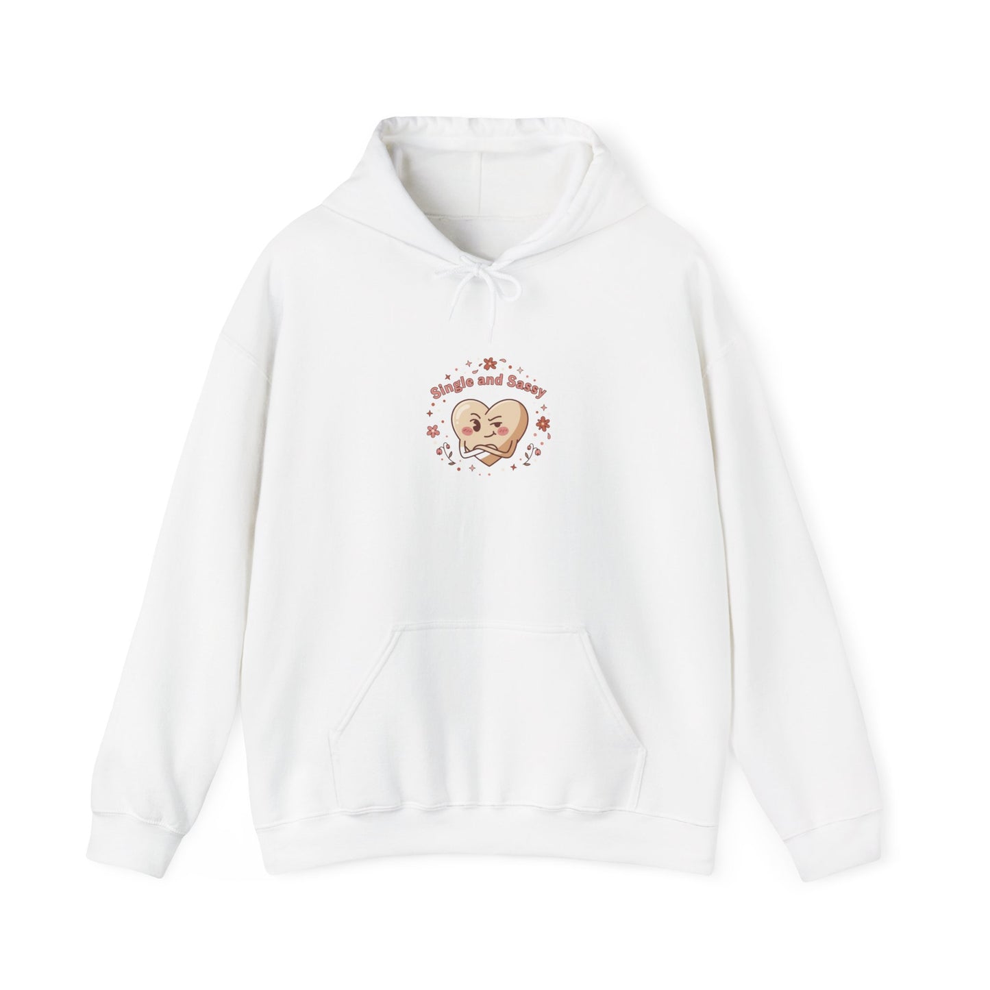 Single and Sassy Hoodie | Anti Valentine sweatshirt, sarcastic valentines pullover