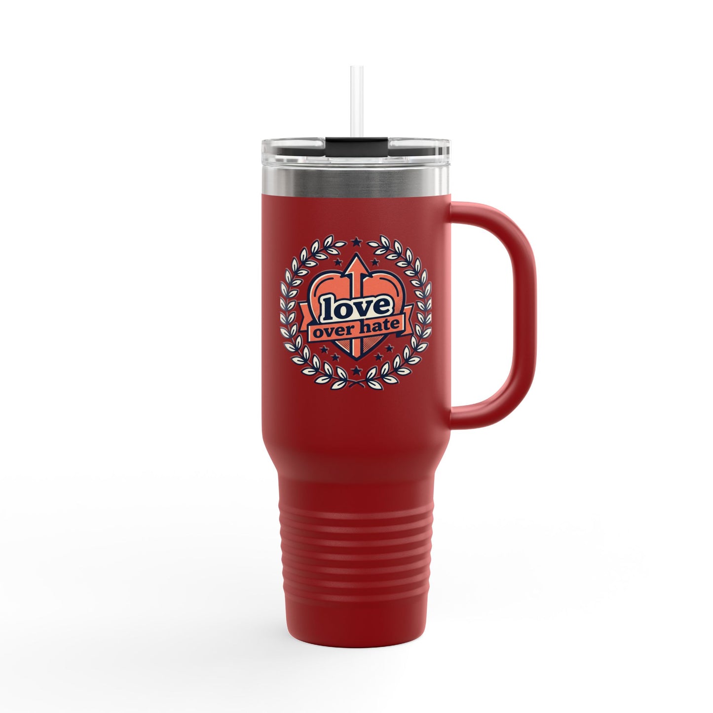 40oz Insulated Travel Mug — Multipack Sizes (White or Transparent)