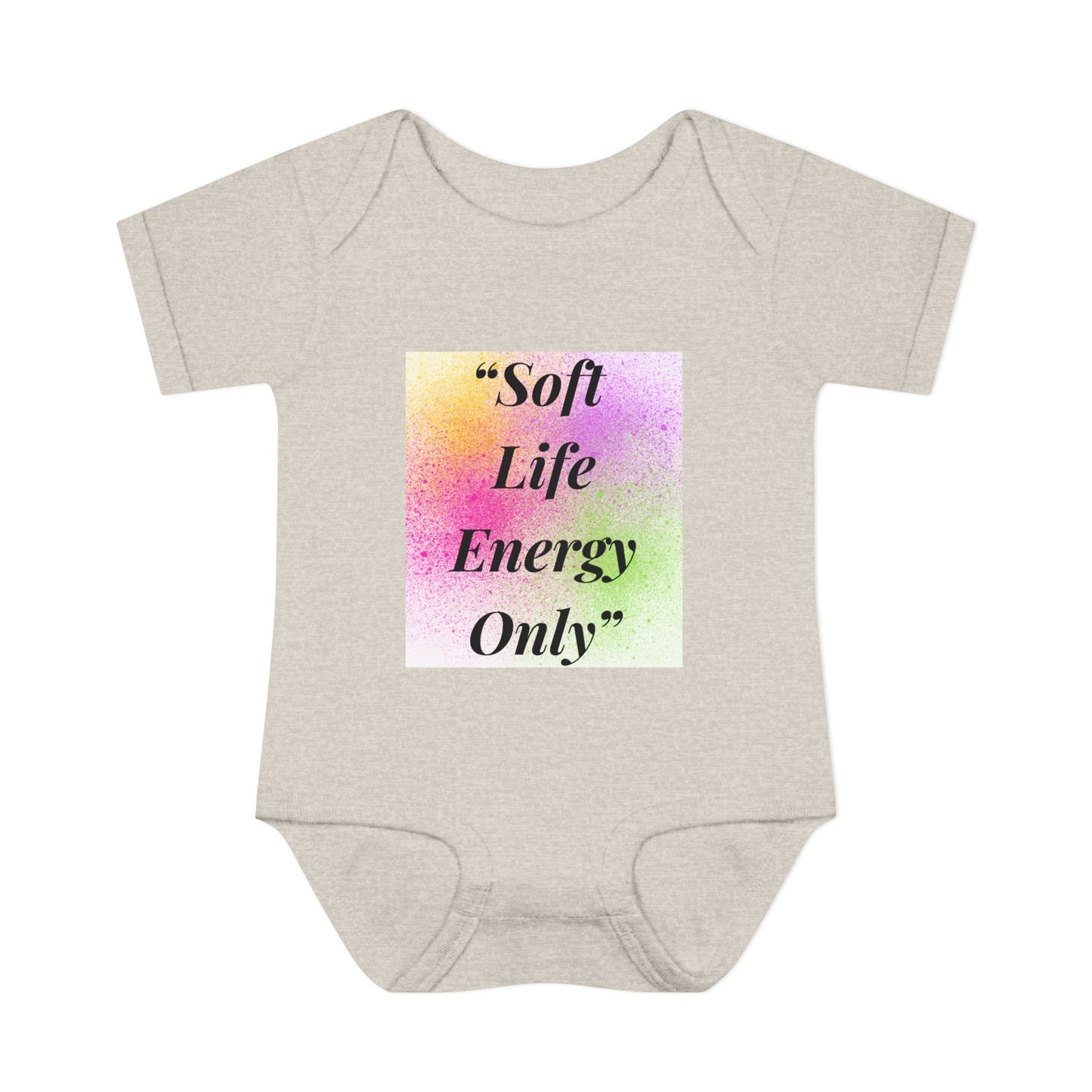 Cute Soft Life Energy Only Baby Bodysuit