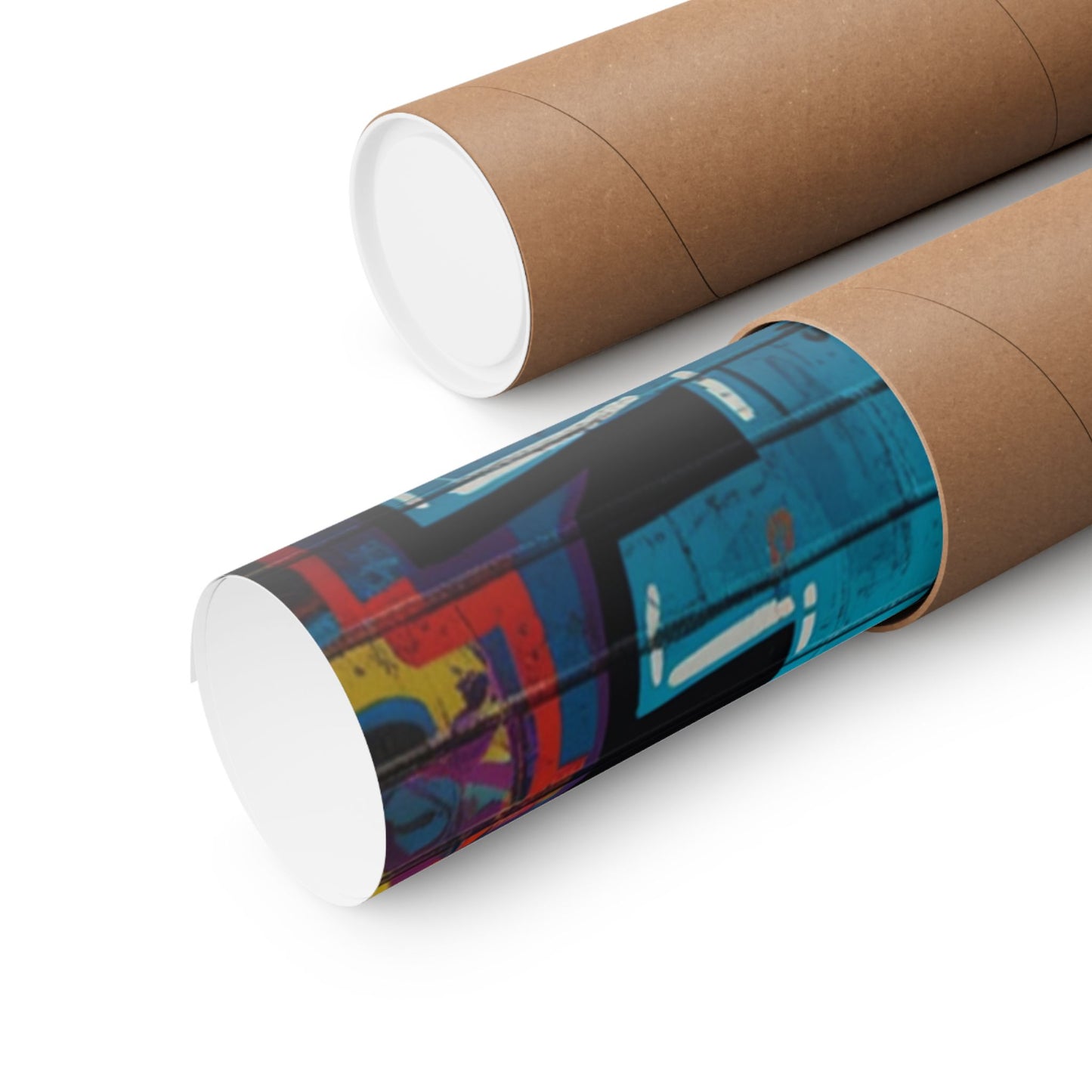 Love Over Hate Matte Poster — Bold Graffiti Street Art Wall Print