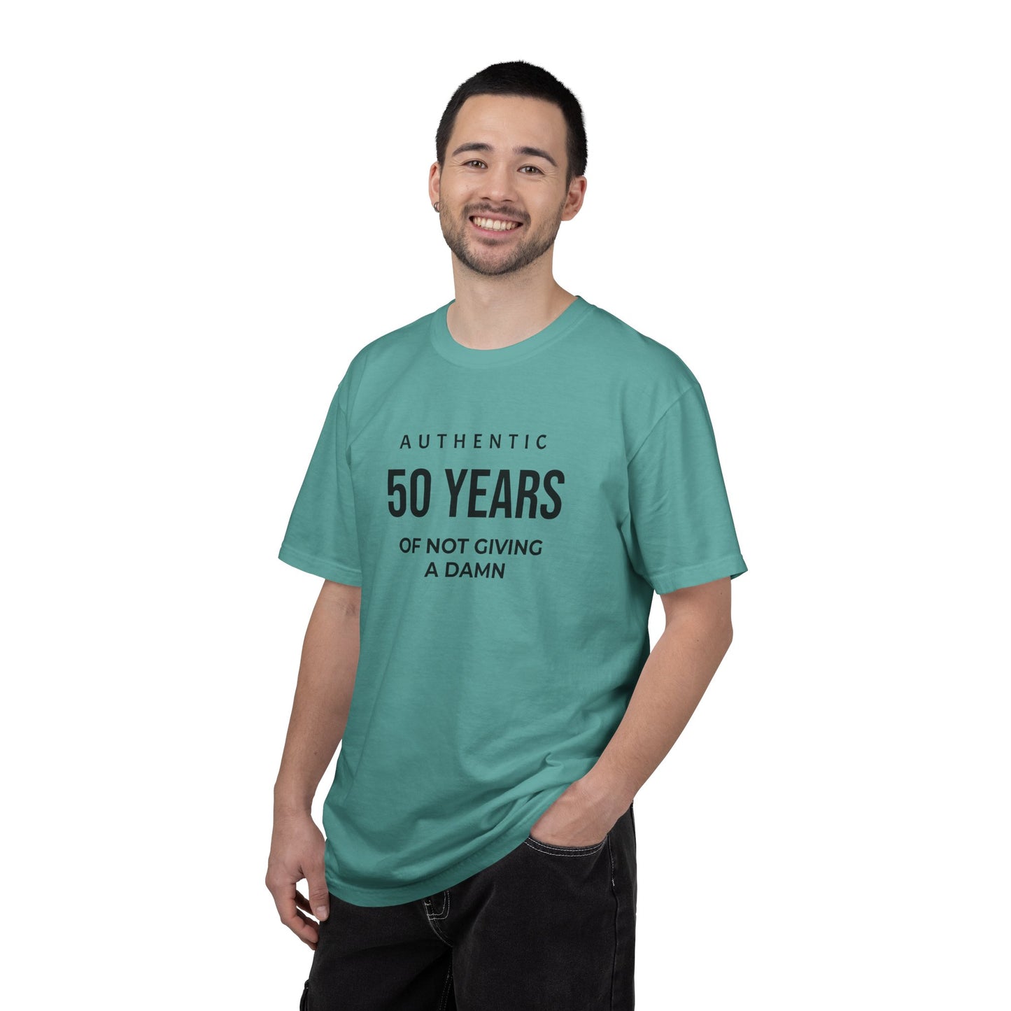 50 Years of Not Giving a Damn T-Shirt — Funny 50th Birthday Tee