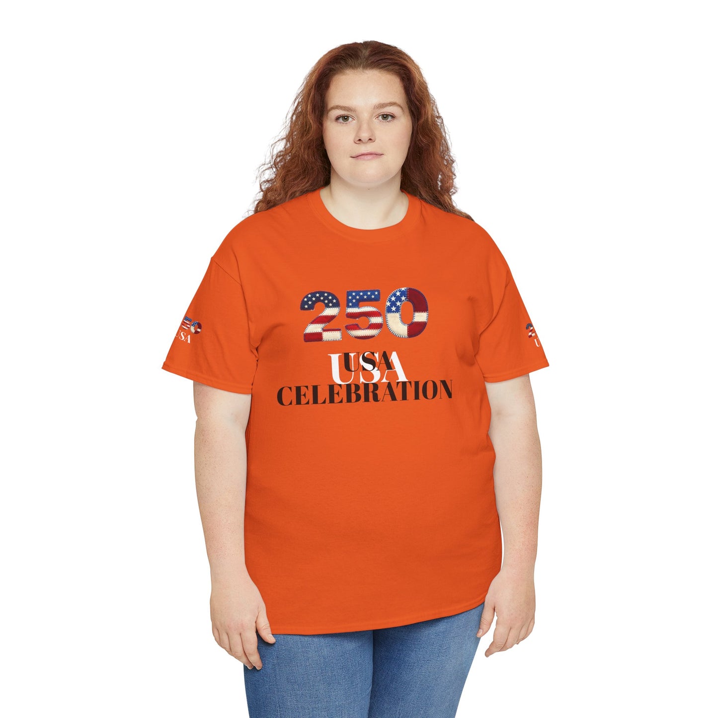 250 USA Celebration T‑Shirt — Patriotic 4th of July Tee