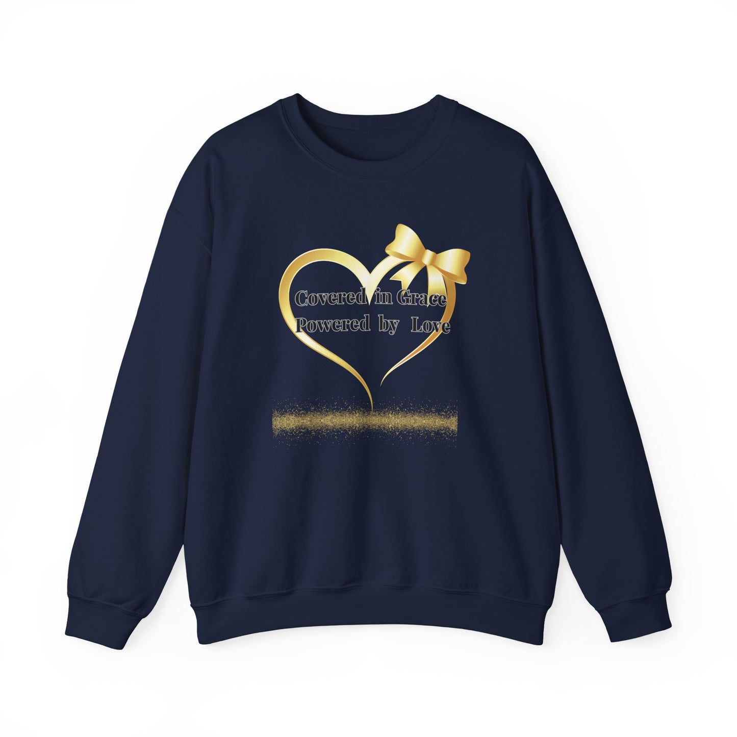Our Queen Crewneck Sweatshirt — Gold Crown Graphic Pullover