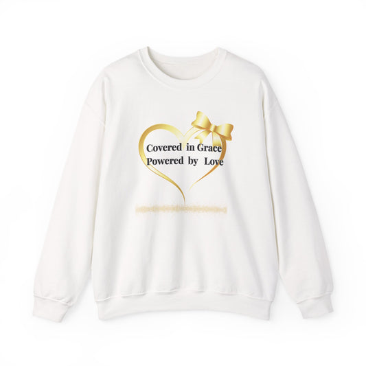 Our Queen Crewneck Sweatshirt — Gold Crown Graphic Pullover