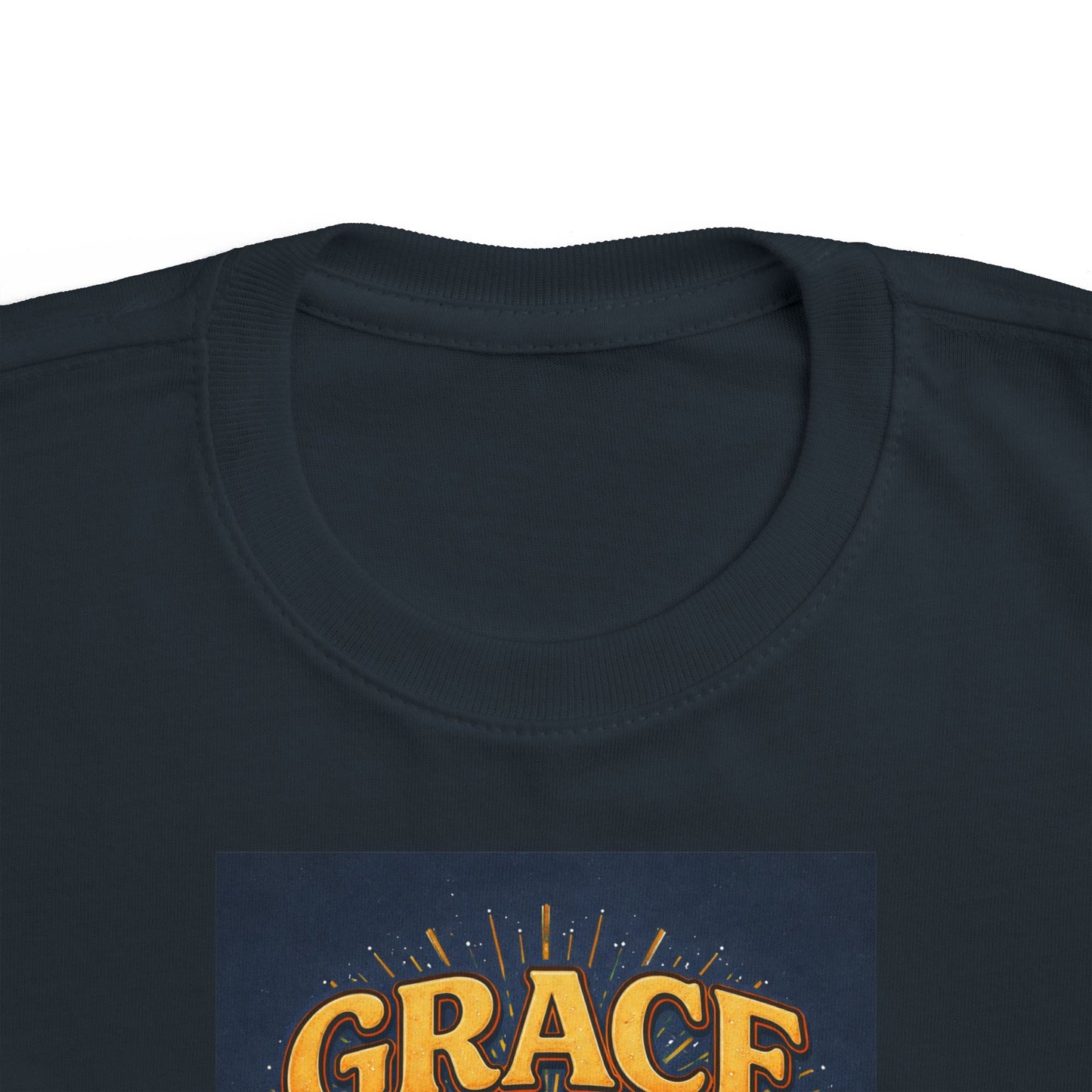 Grace Over Grind Retro Inspirational Toddler T-Shirt