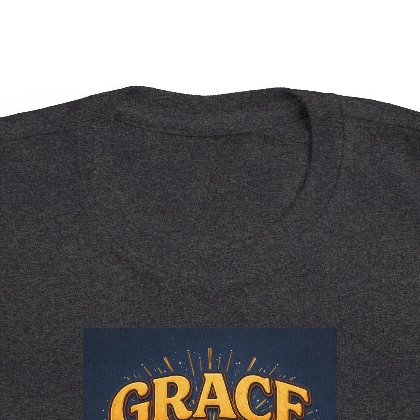 Grace Over Grind Retro Inspirational Toddler T-Shirt