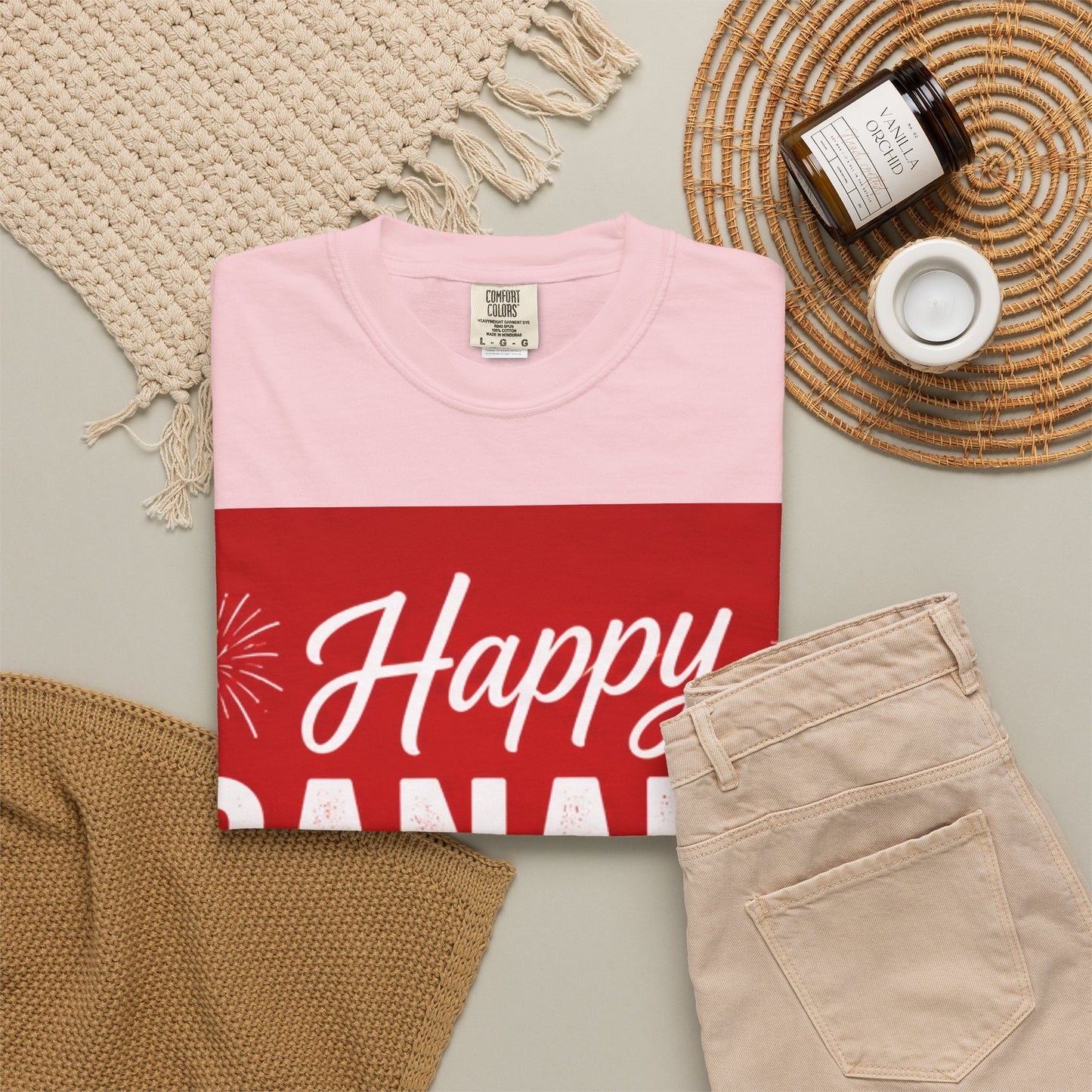 Happy Canada Day T-Shirt — Red Maple Leaf Canada Day Tee