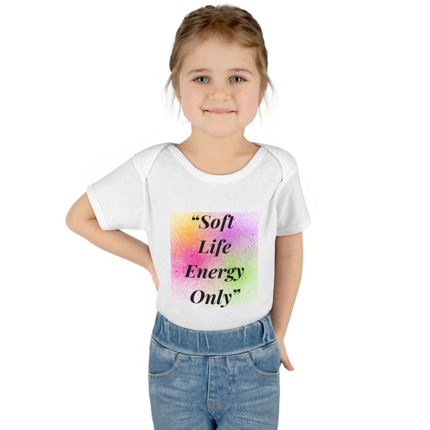 Cute Soft Life Energy Only Baby Bodysuit
