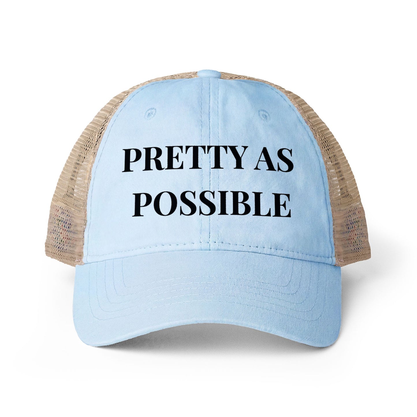 Women's Washed Mesh-Back Cap