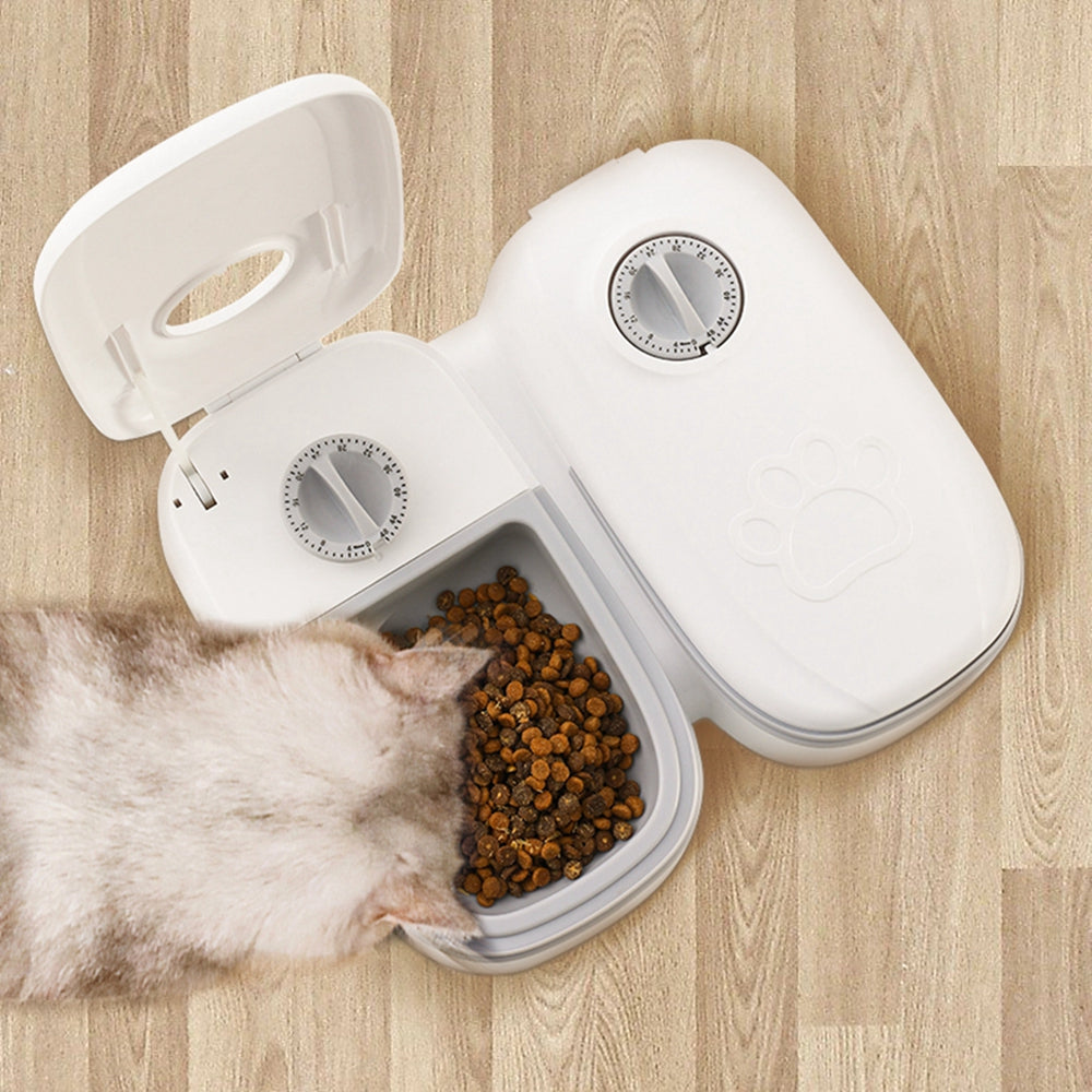 Smart  Stainless Steel Food Dispenser For PETS