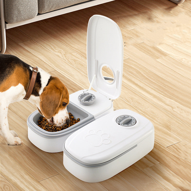 Smart  Stainless Steel Food Dispenser For PETS